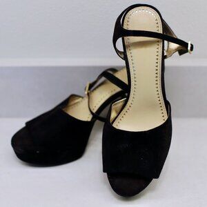 CIRCUS SAM EDELMAN BLACK PLATFORM HEELS
